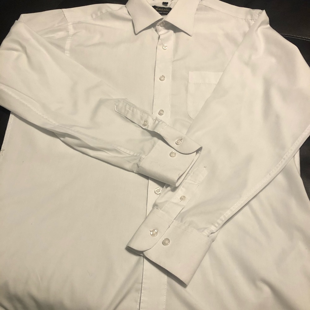Men’s white button down - Picture 2 of 4